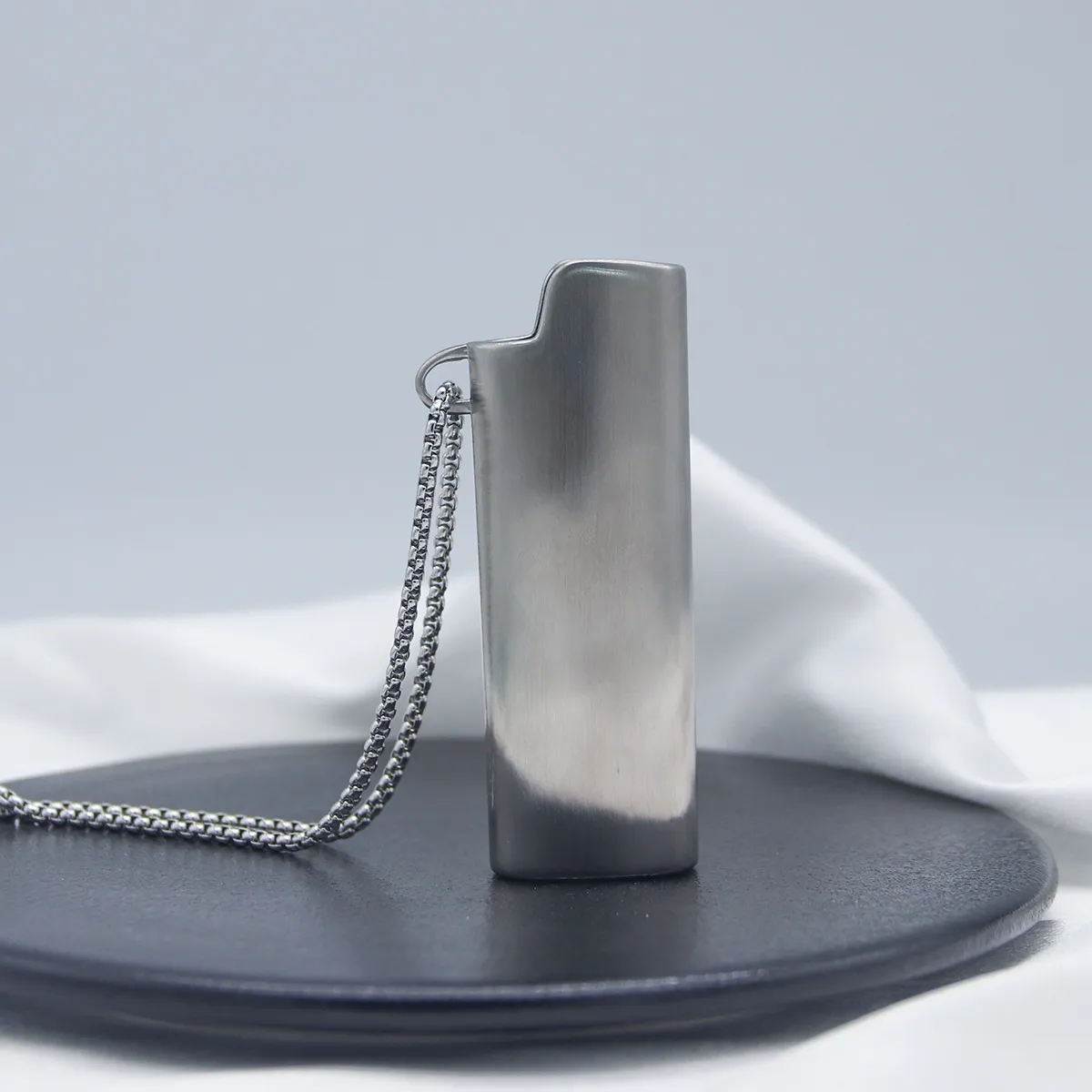 Lighter Case Charm Necklace
