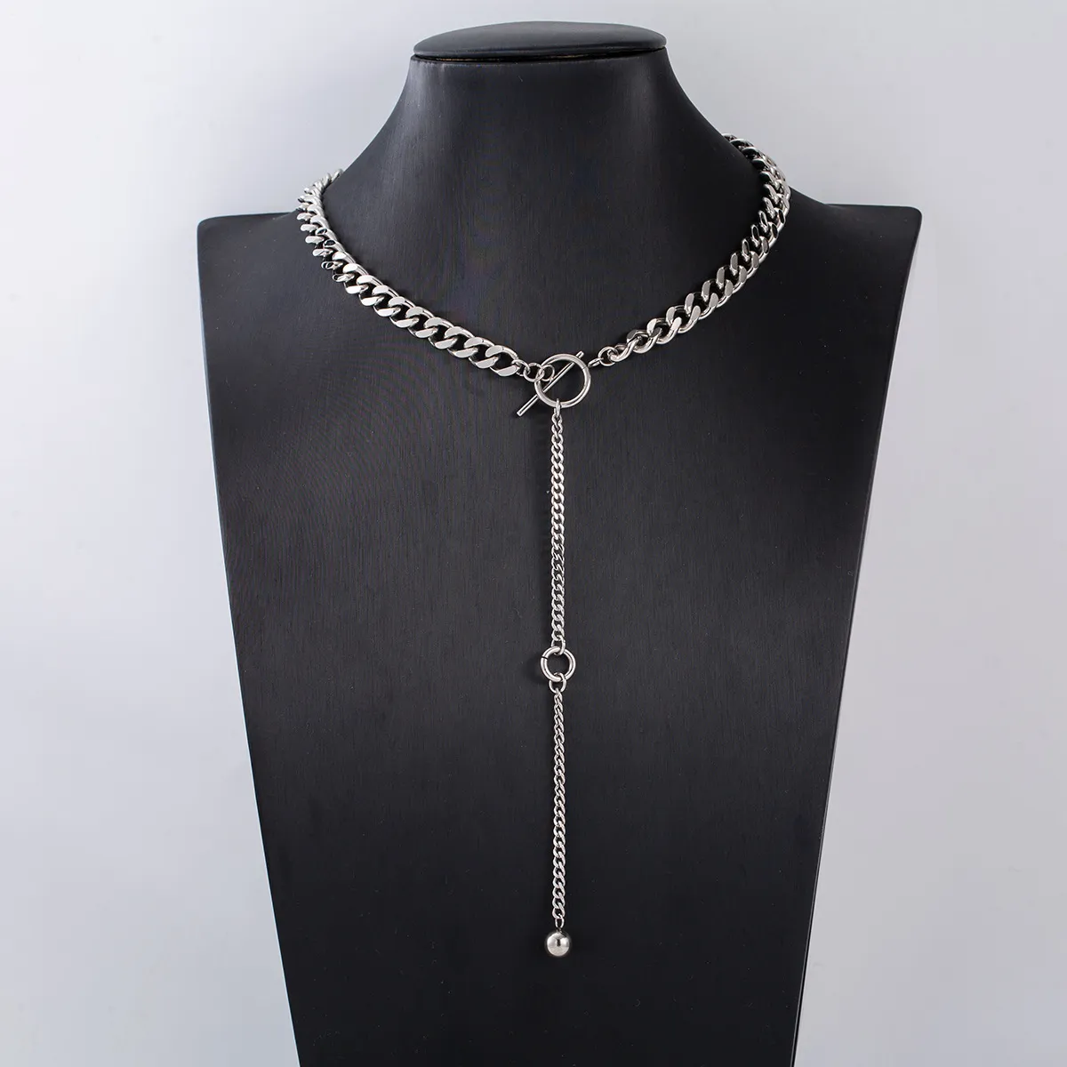 Tassel Y-Chain Choker