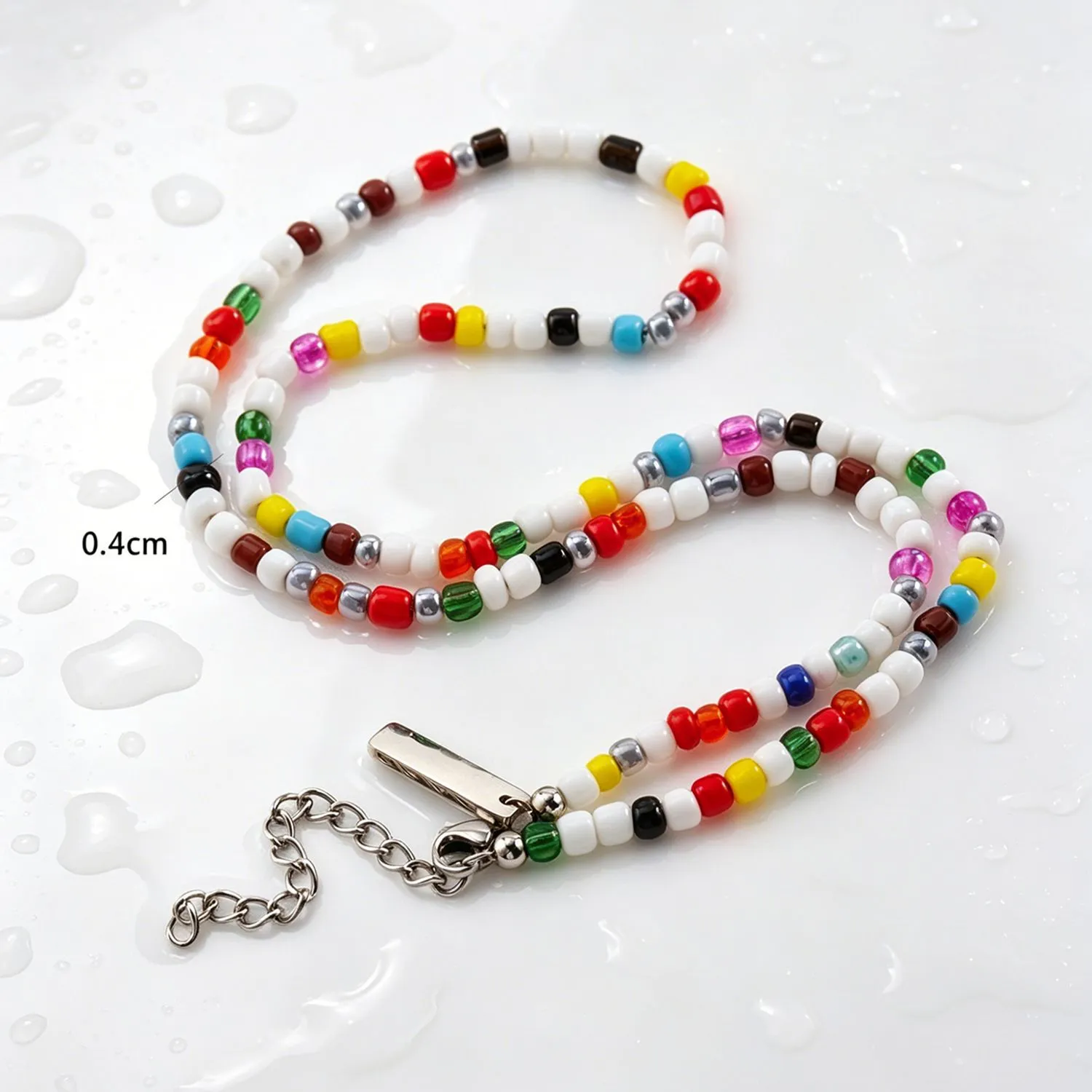 Dopamine Glass Bead Chain