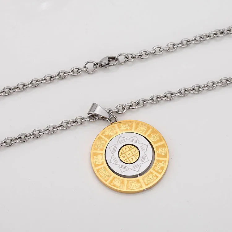 Chinese Zodiac Coin Pendant Necklace