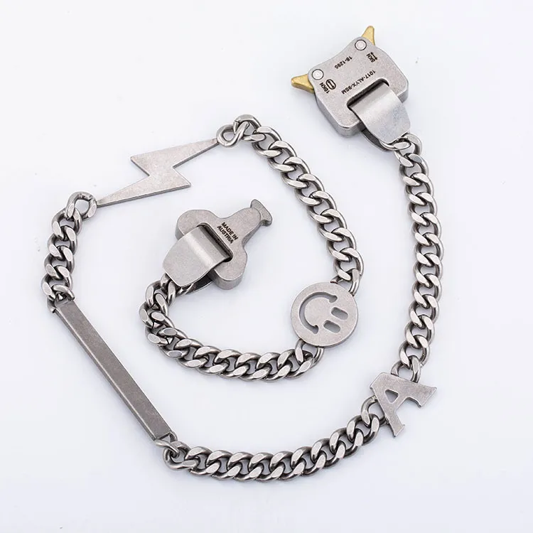 Antique Safety-Clasp Hero Pendant Necklace