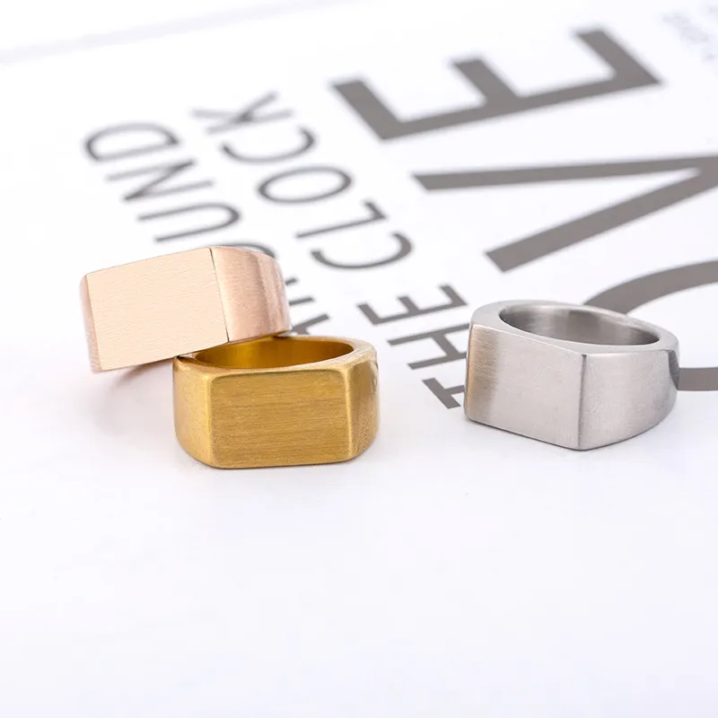 Wide-Band 18K Gold Ring