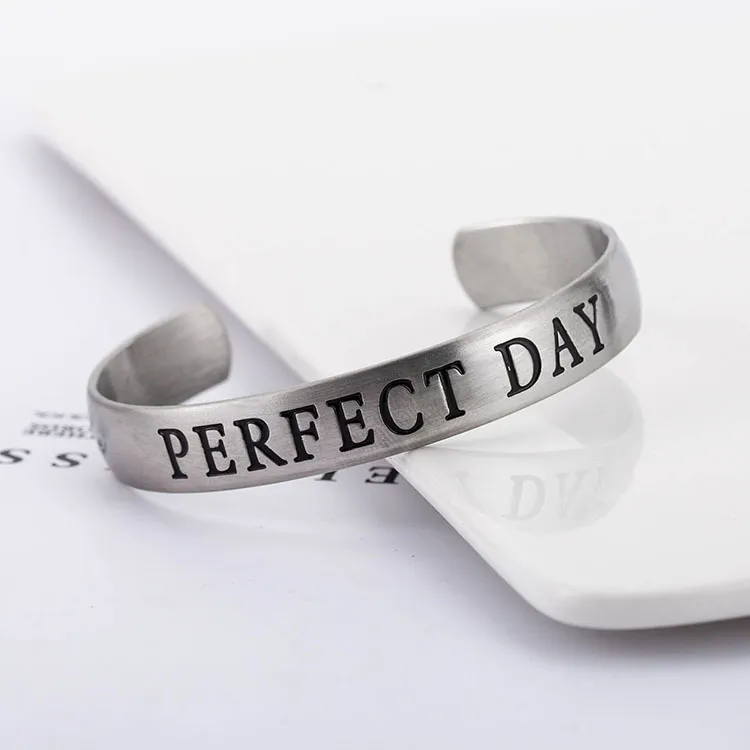 Wide Engraved Open Cuff