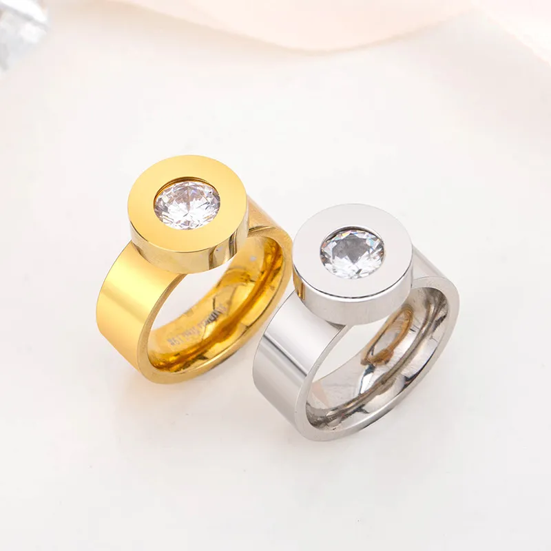 18K Gold Pavé Business Ring