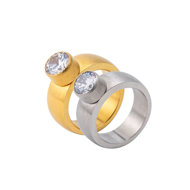 Couple Detachable Zircon Ring