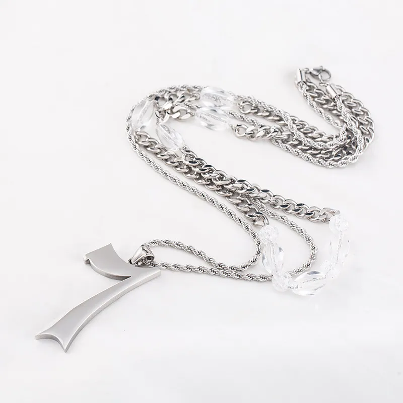 Lucky Number 7 Double-Layer Necklace