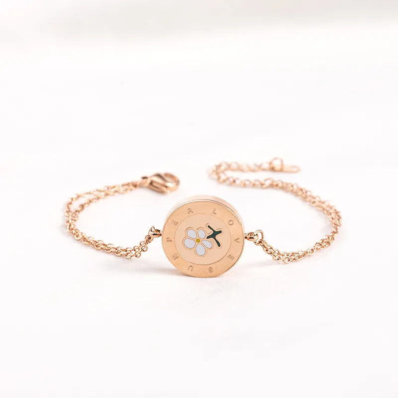 Floral Aroma Bottle Bracelet