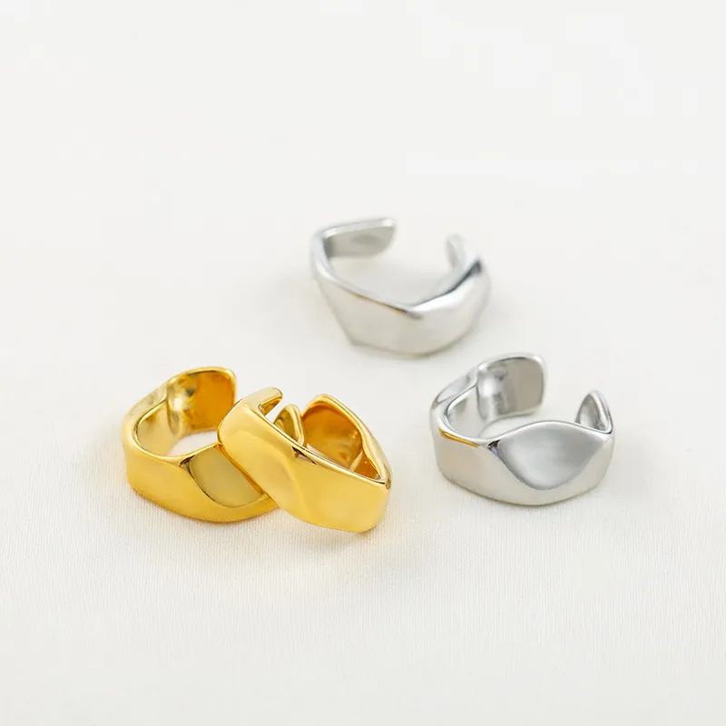 Irregular Geometric Ear Cuff