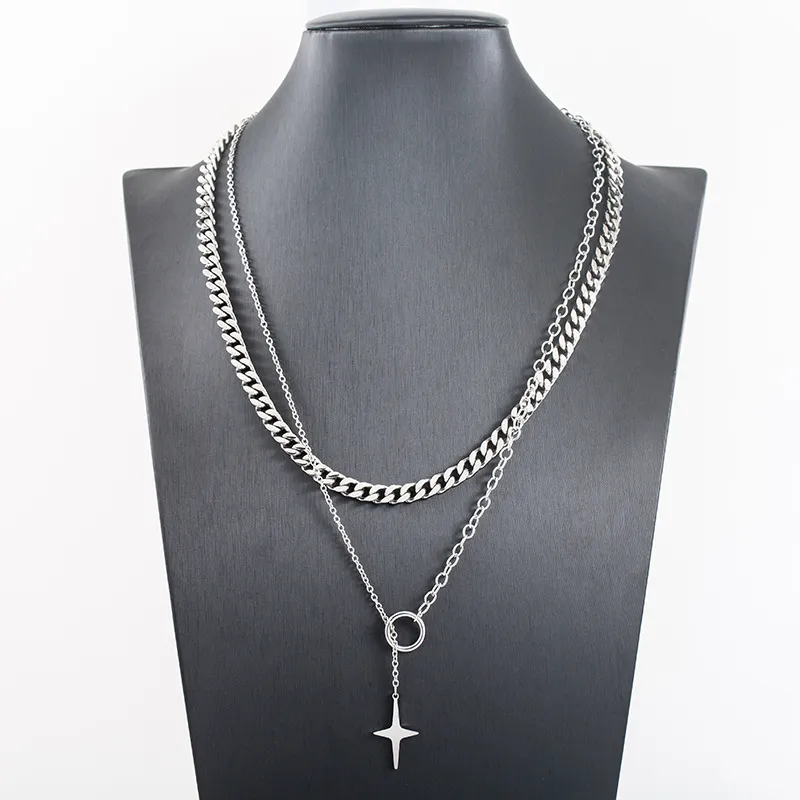 Double-Layer Four-Point Star Choker