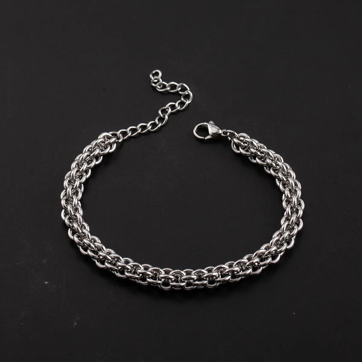 Chunky Woven Basket Bracelet