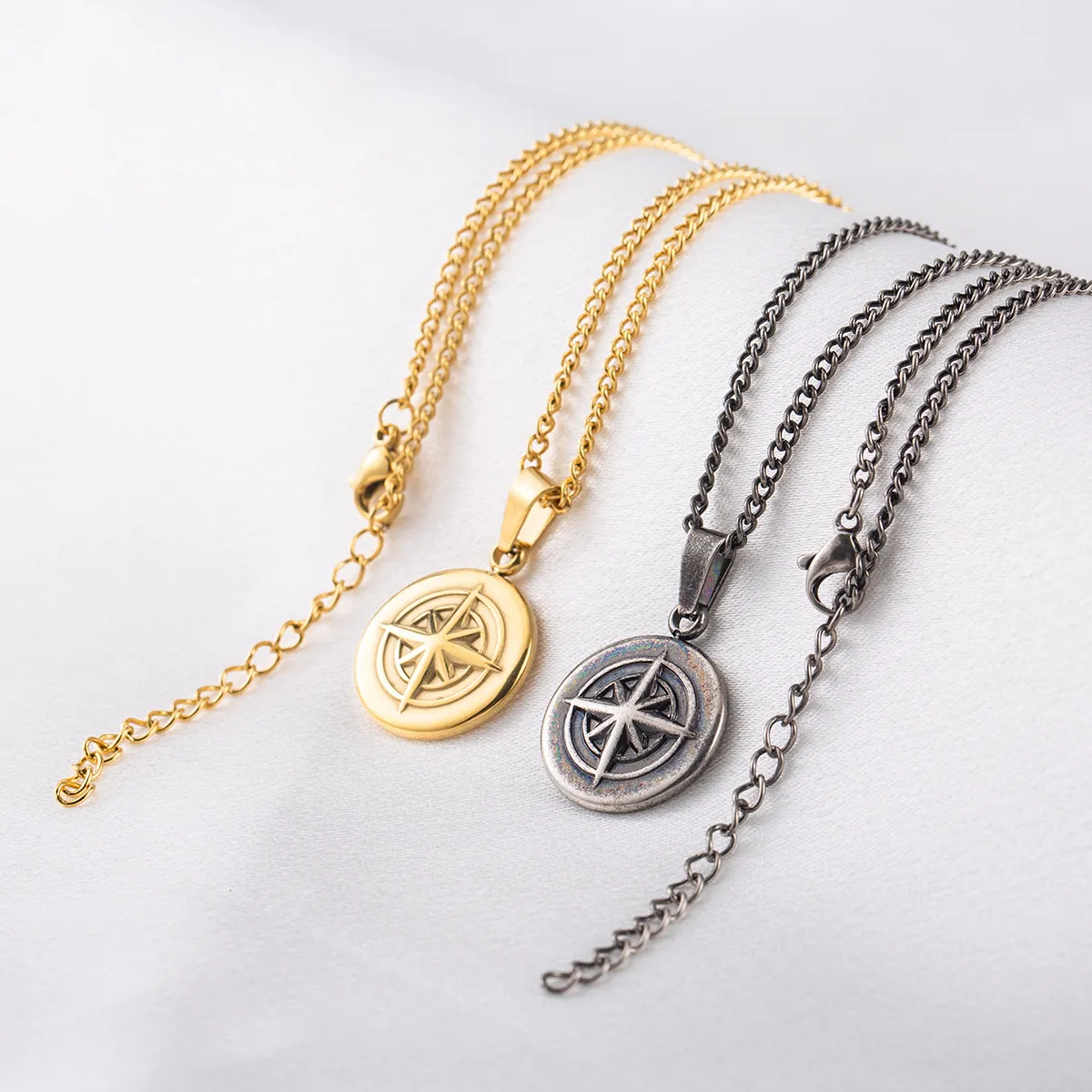 Star Coin Pendant Necklace
