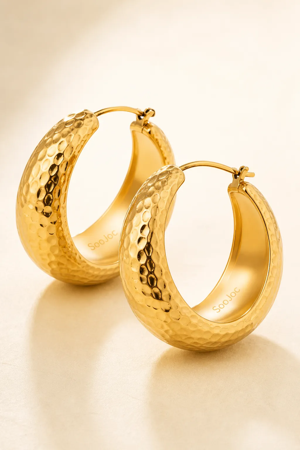 SooJoc Original "Daily Statement" Chunky Hoops