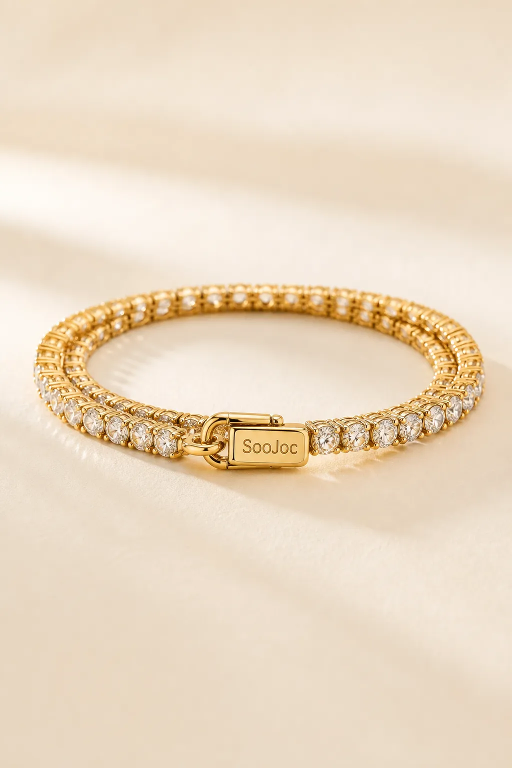 SooJoc Original "Everyday Tennis" Zircon Bracelet
