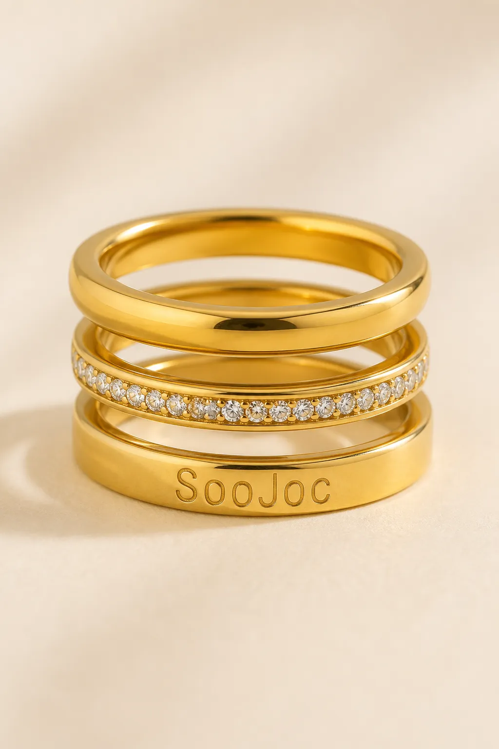 SooJoc Original "Build Your Stack" Ring Set