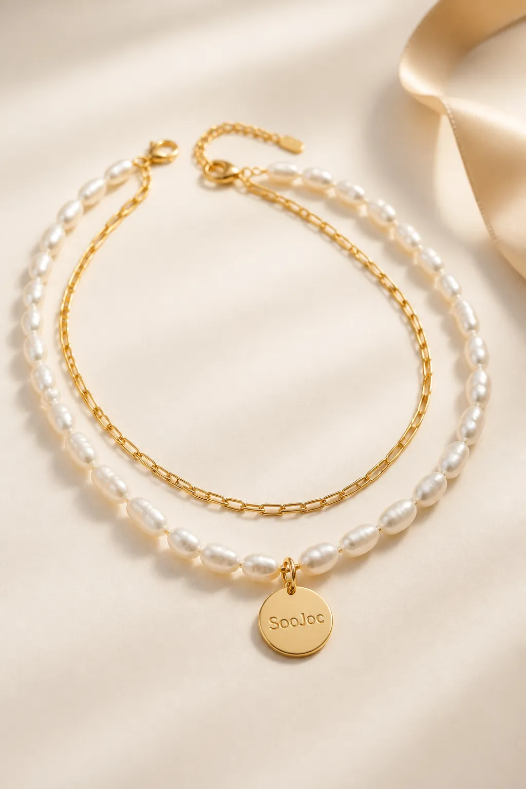 SooJoc Original "Luxe Lite" Pearl Mix Necklace